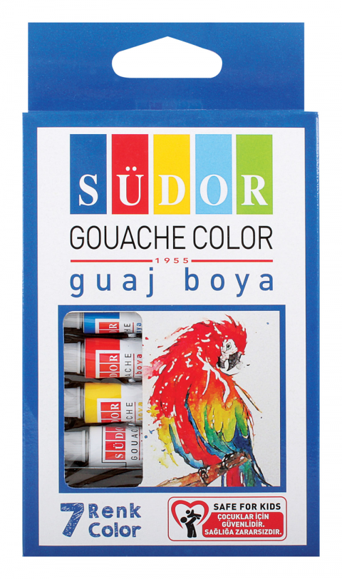 Südor Guaj Boya Set 7x9 ml