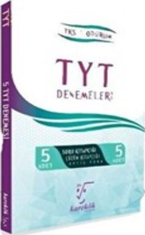 TYT 5 li Deneme Seti Karekök Yayınları