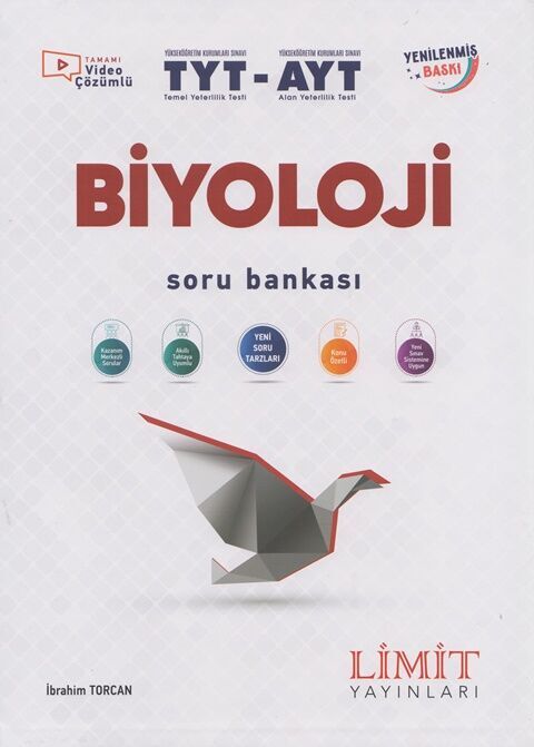 TYT AYT Biyoloji Soru Bankası Limit Yayınları