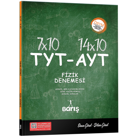 TYT AYT Fizik Denemesi Barış Yayınları