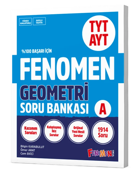 TYT-AYT Geometri A Soru Bankası Fenomen Yayınları