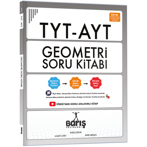 TYT AYT Geometri Soru Kitabı Barış Yayınları