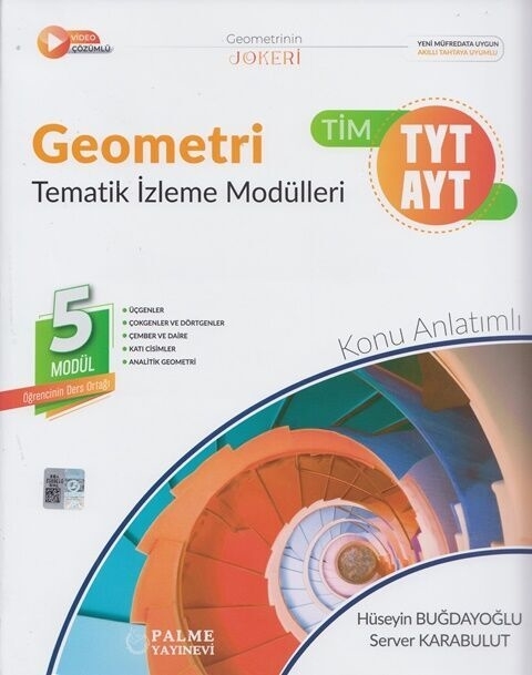 TYT AYT Geometri TİM Tematik İzleme Modülleri Palme Yayınları