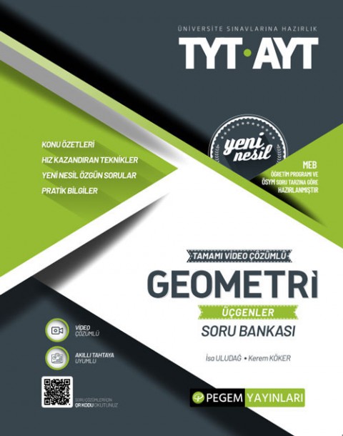 TYT-AYT Geometri Üçgenler Soru Bankası Pegem Akademi Yayıncılık