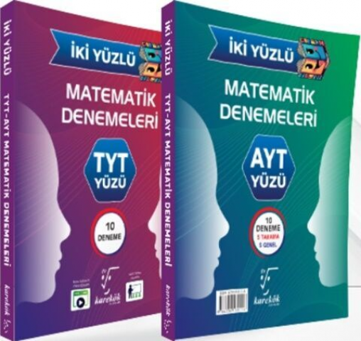 TYT AYT Matematik İki Yüzlü Deneme Karekök Yayınları TYT AYT Matematik İki Yüzlü Deneme Karekök Yayınları