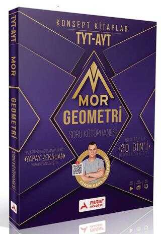 TYT-AYT Mor Geometri Soru Bankası Paraf Yayınları