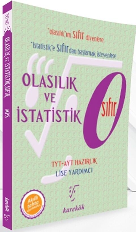TYT AYT Olasılık ve İstatistik Sıfır Karekök Yayınları