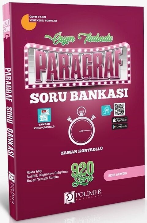 TYT AYT Paragraf ÖSYM Tadında Soru Bankası Panem Yayınları