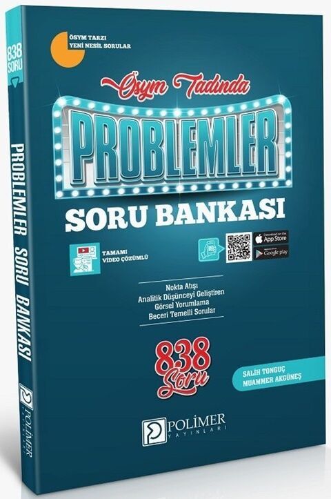 TYT AYT Problemler ÖSYM Tadında Soru Bankası Panem Yayınları