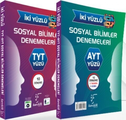 TYT AYT Sosyal Bilimler İki Yüzlü Deneme Karekök Yayınları