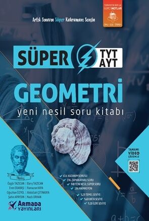 TYT AYT Süper Geometri Yeni Nesil Soru Kitabı Armada Yayınları