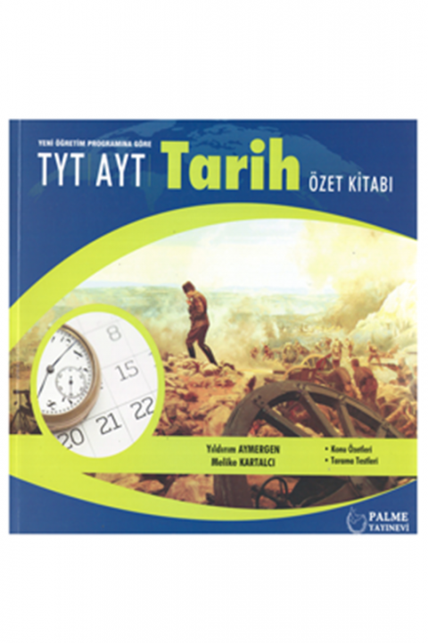 TYT AYT Tarih Özet Kitabı Palme Yayınları