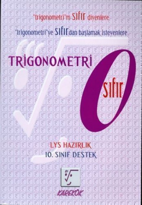 TYT AYT Trigonometri Sıfır Karekök Yayınları