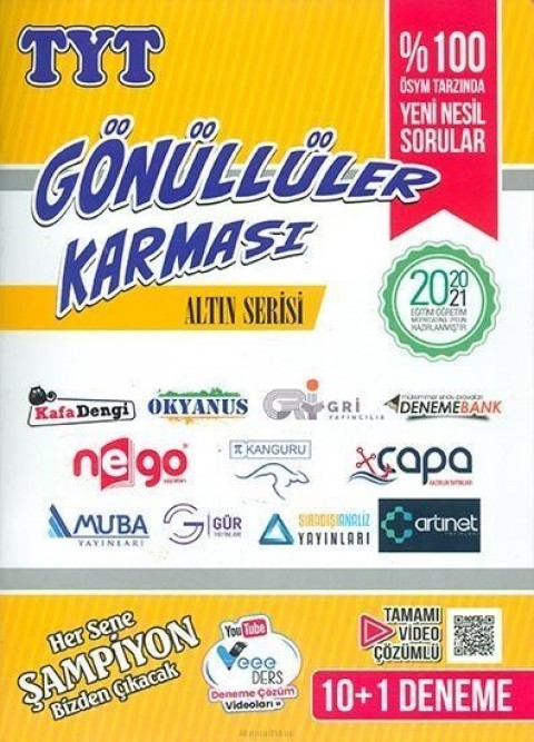 TYT Altın 10 + 1 Deneme Sınavı Gönüllüler Karması