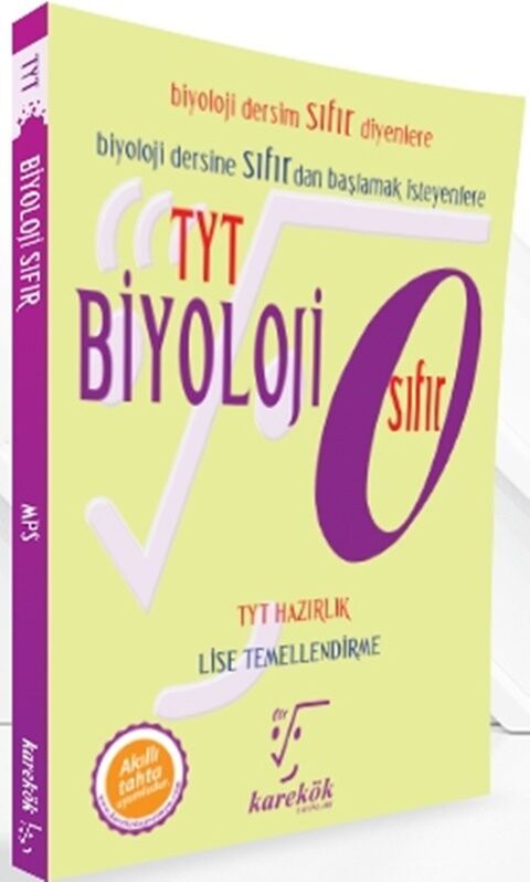 TYT Biyoloji Sıfır Karekök Yayınları