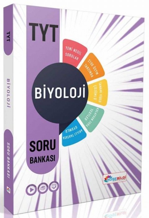 TYT Biyoloji Soru Bankası Köşebilgi Yayınları