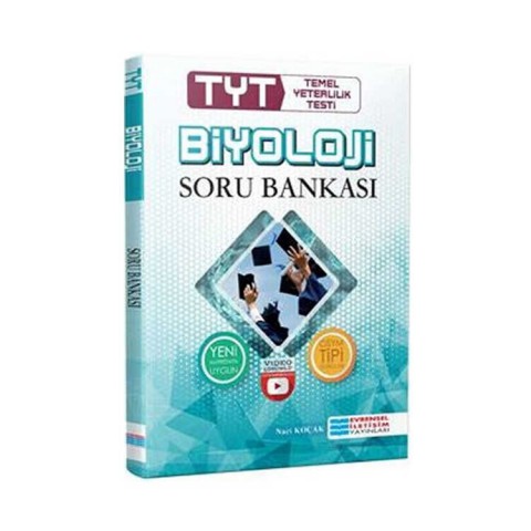 TYT Biyoloji Video Çözümlü Soru Bankası Evrensel İletişim Yayınları