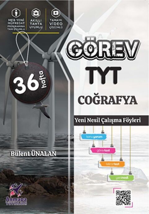 TYT Coğrafya Görev Yeni Nesil Çalışma Föyleri Armada Yayınları
