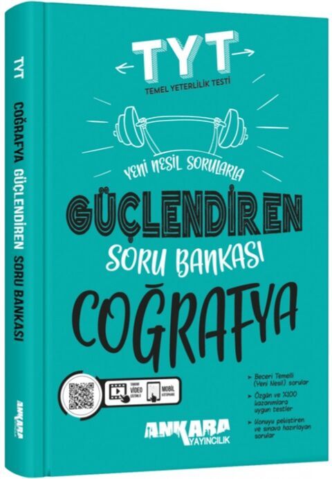 TYT Coğrafya Güçlendiren Soru Bankası Ankara Yayıncılık