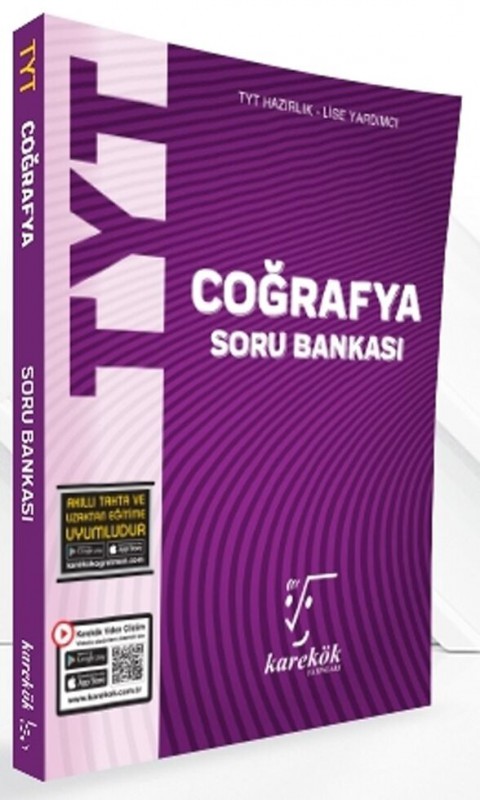 TYT Coğrafya Güncel Soru Bankası Karekök Yayınları