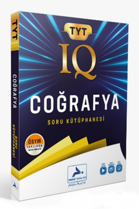 TYT Coğrafya IQ Soru Kütüphanesi Paraf Yayınları