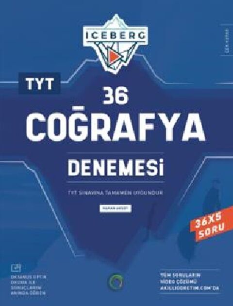 TYT Coğrafya Iceberg 36 Deneme Okyanus Yayınları