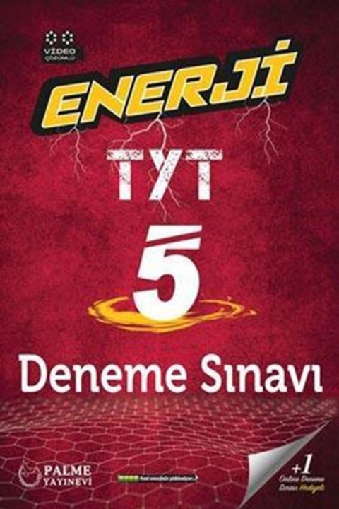 TYT Enerji 5 Deneme Sınavı Palme Yayınları