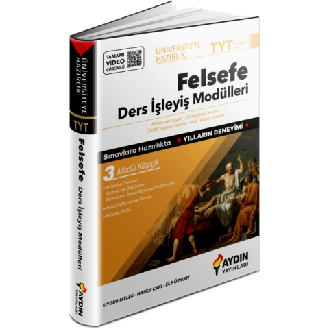 TYT Felsefe Ders İşleyiş Modülleri Aydın Yayınları
