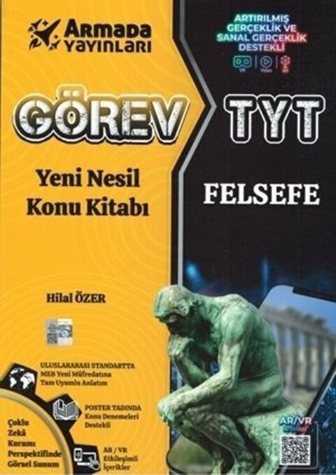 TYT Felsefe Görev Konu Kitabı Armada Yayınları