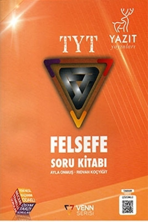 TYT Felsefe Soru Kitabı Venn Serisi Yazıt Yayınları