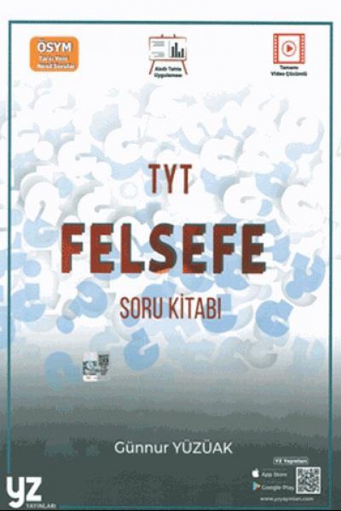 TYT Felsefe Soru Kitabı YZ Yayınları