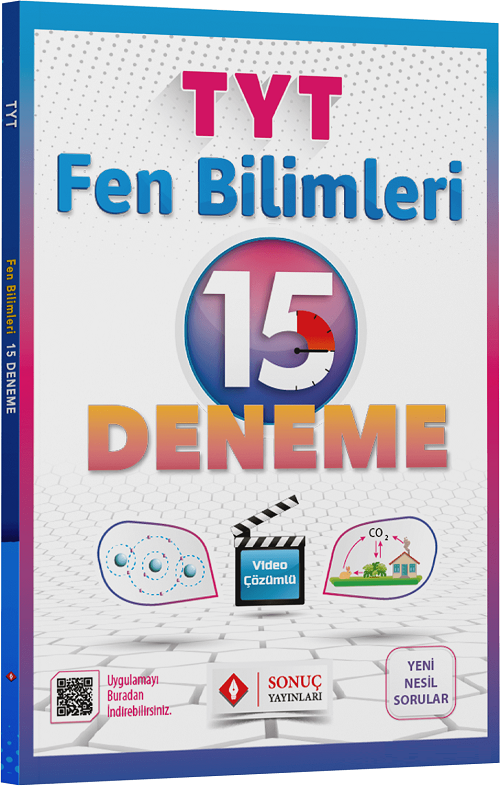 TYT Fen Bilimleri 15Li Deneme Sonuç Yayınları