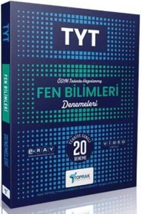 TYT Fen Bilimleri 20 Deneme Sınavı Toprak Yayıncılık
