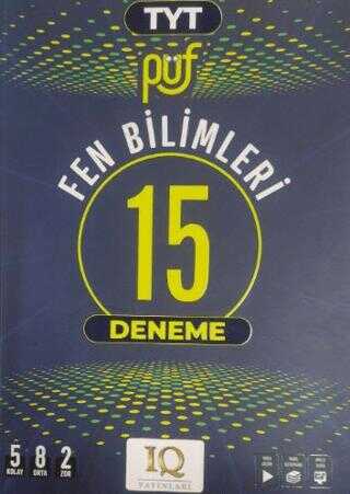 TYT Fen Bilimleri Püf 15 Branş Denemesi IQ Yayınları