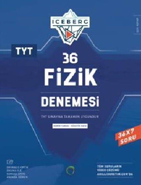 TYT Fizik Iceberg 36 Deneme Okyanus Yayınları