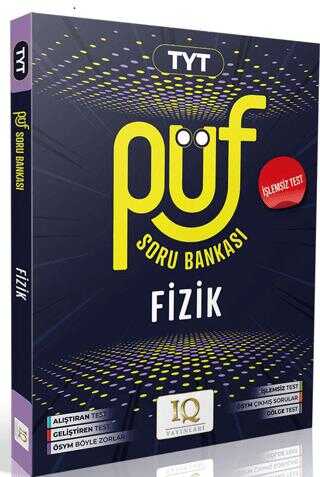 TYT Fizik Püf Soru Bankası IQ Yayınları