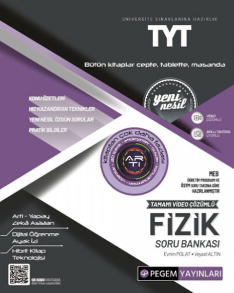 TYT Fizik Soru Bankası Pegem Akademi Yayıncılık