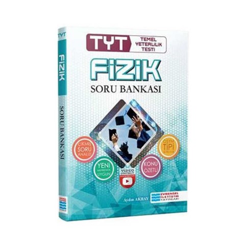 TYT Fizik Video Çözümlü Soru Bankası Evrensel İletişim Yayınları