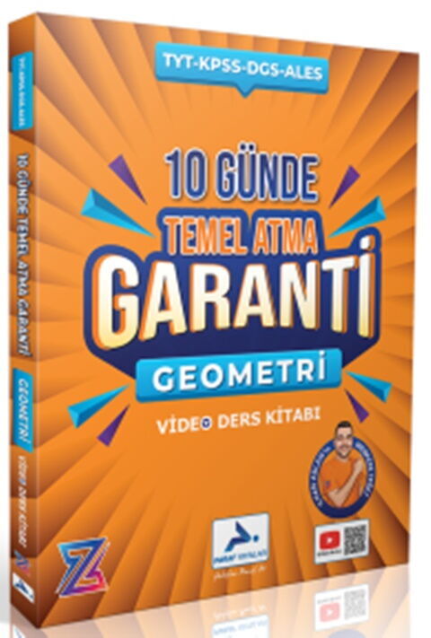 TYT Geometri Z Takımı 10 Günde Temel Atma Garanti Video Ders Kitabı Paraf Yayınları
