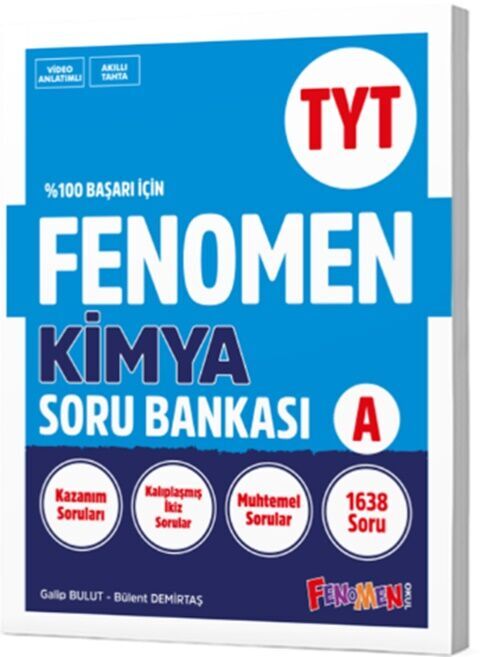 TYT Kimya A Soru Bankası Fenomen Yayınları