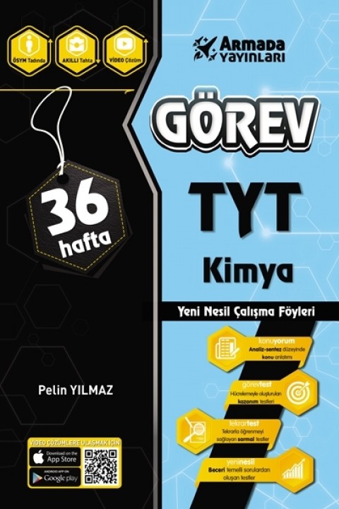 TYT Kimya Görev Çalışma Föyleri Armada Yayınları