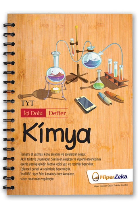 TYT Kimya İçi Dolu Defter Hiper Zeka Yayınları