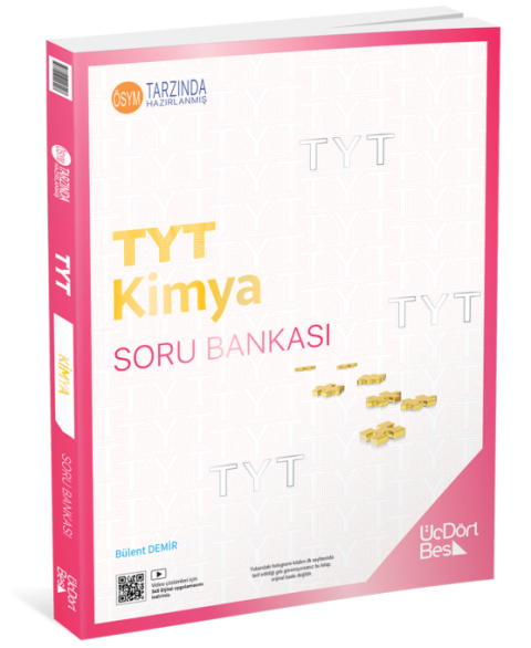 TYT Kimya Soru Bankası ÜçDörtBeş Yayınları