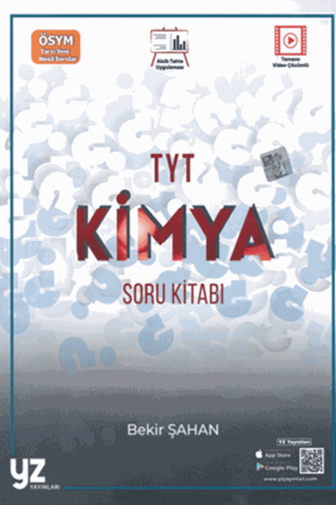 TYT Kimya Soru Kitabı YZ Yayınları
