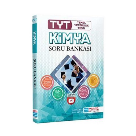 TYT Kimya Video Çözümlü Soru Bankası Evrensel İletişim Yayınları