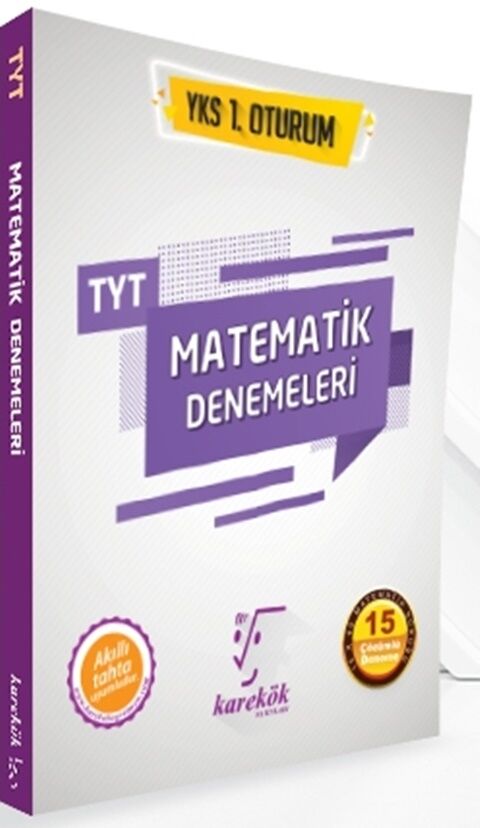  TYT Matematik 15 Çözümlü Deneme Karekök Yayınları