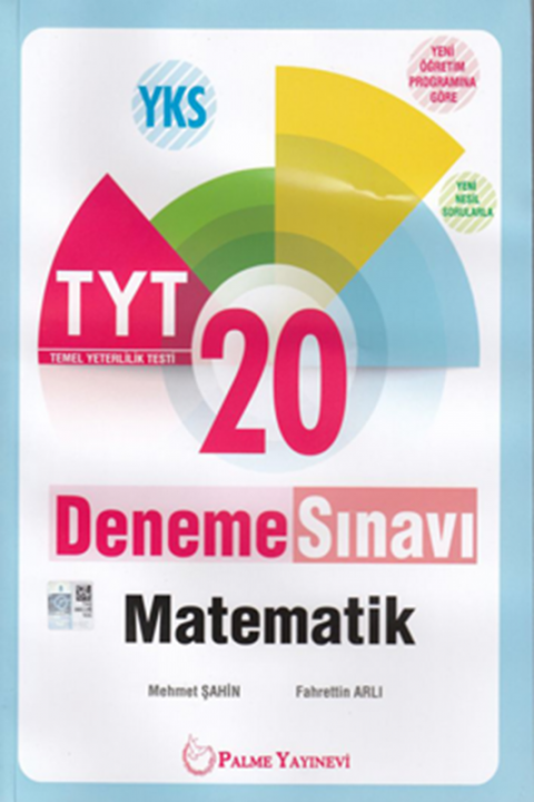 TYT Matematik 20 Deneme Sınavı Palme Yayınları