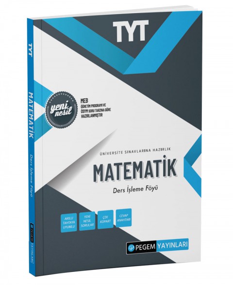 TYT Matematik Ders İşleme Föyü Pegem Akademi Yayıncılık