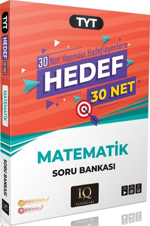 TYT Matematik Hedef 30 Soru Bankası IQ Yayınları