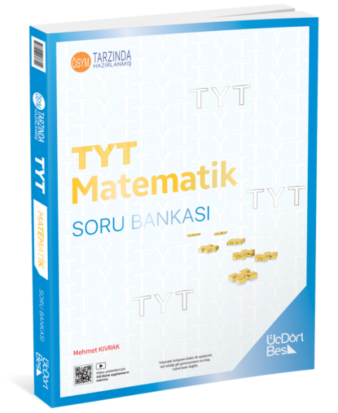 TYT Matematik Soru Bankası ÜçDörtBeş Yayınları